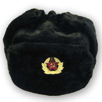 Wintercap - Russian Army - black - Ushanka