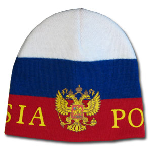Wintercap - Rossija color with Eagle