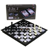 Spielesammlung - 3in1 - Schach + Dame + Backgammon