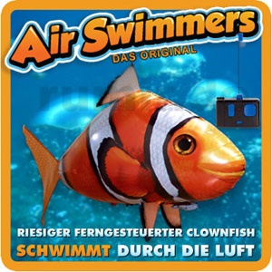 Air Swimmers - Clownfish - letajushaja ryba na radioupravlenii