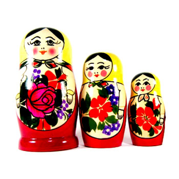 Matrjoshka Semjonovskaja M3 - 7 cm