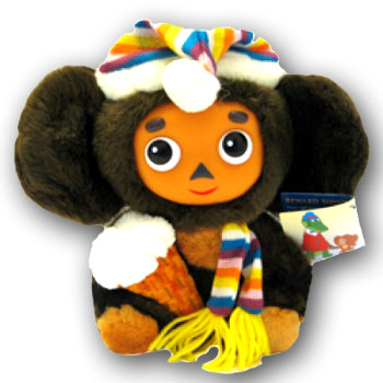 Tscheburaschka Cheburashka mit Eis - singend - 27cm.