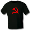 T-Shirt - Sickle and hammer (black)