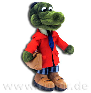 Êðîêîäèë Ãåíà ñ ñóìêîé - ïî¸ò ïåñíþ 37ñì.