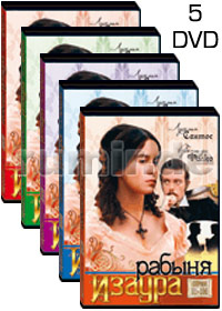 Rabynja Izaura - 5DVD - 100 Serij