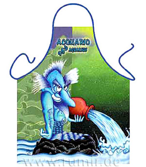 Schürze Sternzeichen - Wassermann