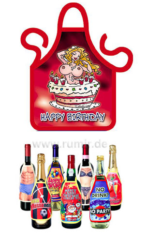 Mini Fartuk - Happy Birthday Girl