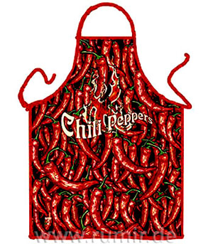 Schürze - Chili Peppers
