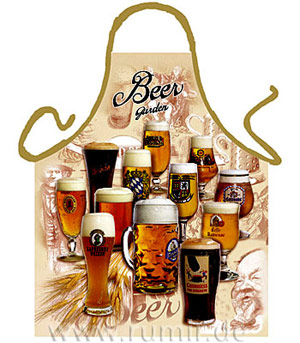 Schürze - Bier Garten