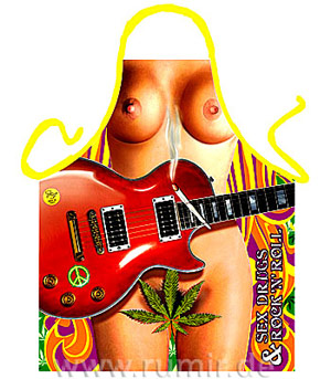 Schürze - Sex Drugs and RocknRoll