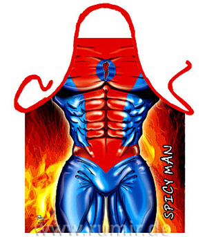 Schürze - Spicy Man