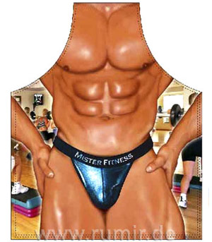 Schürze - Mister Fitness