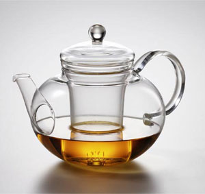 MIKADO, Teapot with lid and strainer