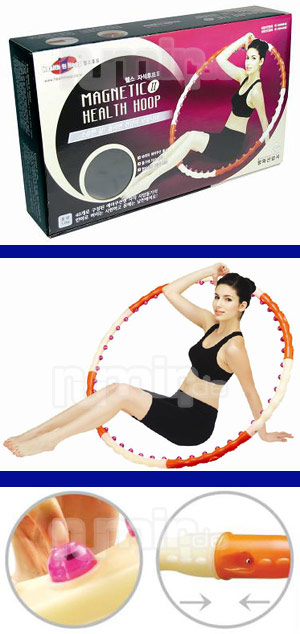 Hula Hoop - Magnetik Health Hoop mit 48_Magneten - 1,2kg