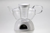 RELATIONS Teapot with strainer, lid and warmer