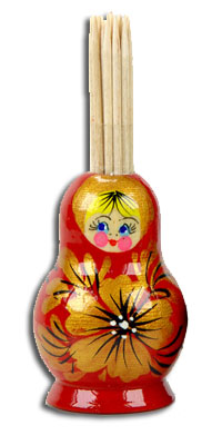 Ìàòð¸øêà,  äåðæàòåëü äëÿ çóáî÷èñòîê (1 ÷àñòü)