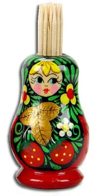 Ìàòð¸øêà,  äåðæàòåëü äëÿ çóáî÷èñòîê (1 ÷àñòü)