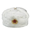 Wintermütze - Russische Armee - weiss - Ushanka