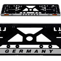 KFZ Kennzeichenhalter - Germany Fussball - silber