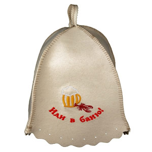 Sauna Filzkappe - Idi v Banju