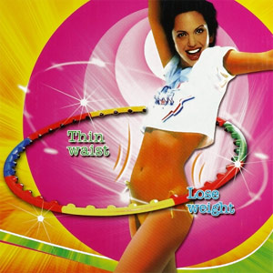 Hula Hoop - Massage Hoop - 40. massage kugel - 1kg.