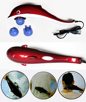 Massazher Delfin s infrakrasnym izlutcheniem model 1.krasnyj