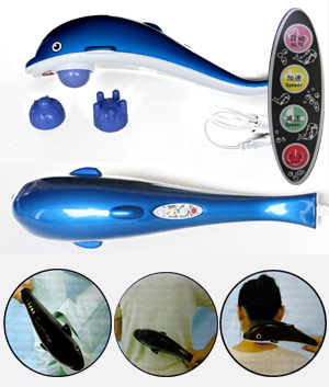 Massazher Delfin s infrakrasnym izlutcheniem model 2.sinij