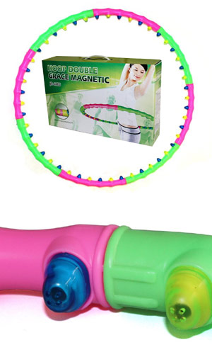 Hula Hoop - Hoop Double Grace Magnetic 48.Magnete - 1000g