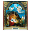 Ikone - Rozhdestvo Hristovo - mit Erde aus Jerusalem 33x40 cm