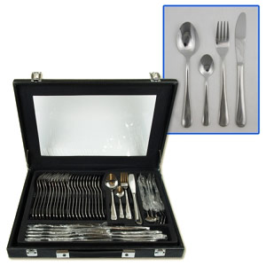 Besteckset 48.teilig - im Koffer - Klassik