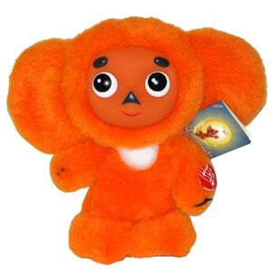 Tscheburaschka Cheburashka Orangener - sprechend - 20cm.