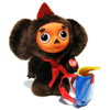 Tscheburaschka Cheburashka Pionier - sprechend - 20cm.