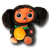 Tscheburaschka Cheburashka mit Orange - sprechend - 20cm.