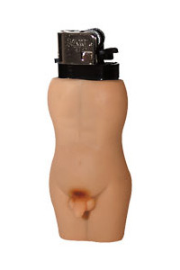 Lighter with covering