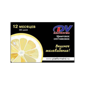 Platforma DV Verlängerungsabo für 12 Monate