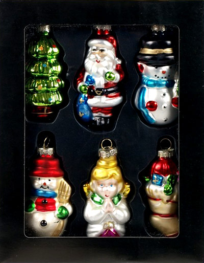 Tannenbaumschmuck - 6er-Set - Zimnij - 9cm