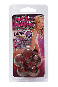 Anal balls - Jelly Soft Beads