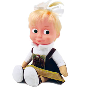 Masha - sprechend und singend - 28cm - Masha i Medved