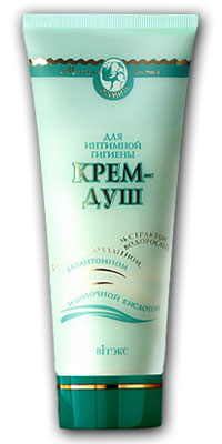 Duschcreme für die intime Hygiene