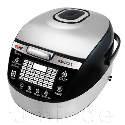 Multikocher Multivarka SMART KOCH KM-2653 - 5.liter - schwarz
