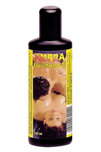 Erotic massage oil - Amber