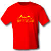 T-shirt - Kirgistan (red)