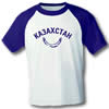 T-shirt Raglan - Kazachstan (white)