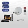 Sat Anlage 4LNB Amiko 8000 HD