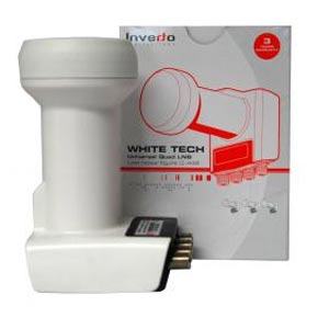 Inverto Quad LNB  White Tech