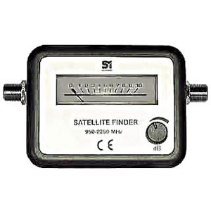 Satfinder with pointer