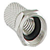 F-Stecker 7mm 1St.mit Gummiring