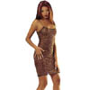 Minikleid Powernet leo - grösse S/M
