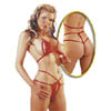 Spitzen Set rot S