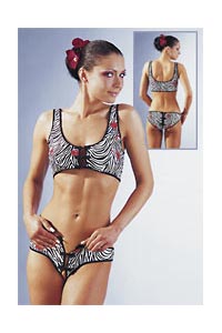 China Girl Top und Slip S